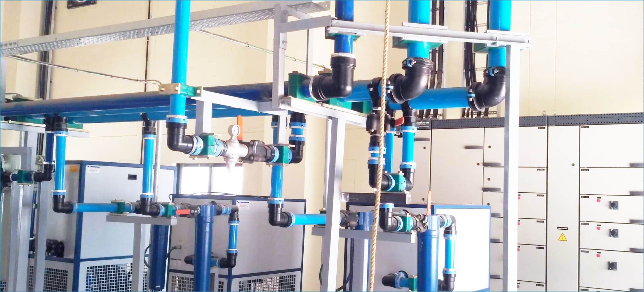 Industrial Aluminium Piping System